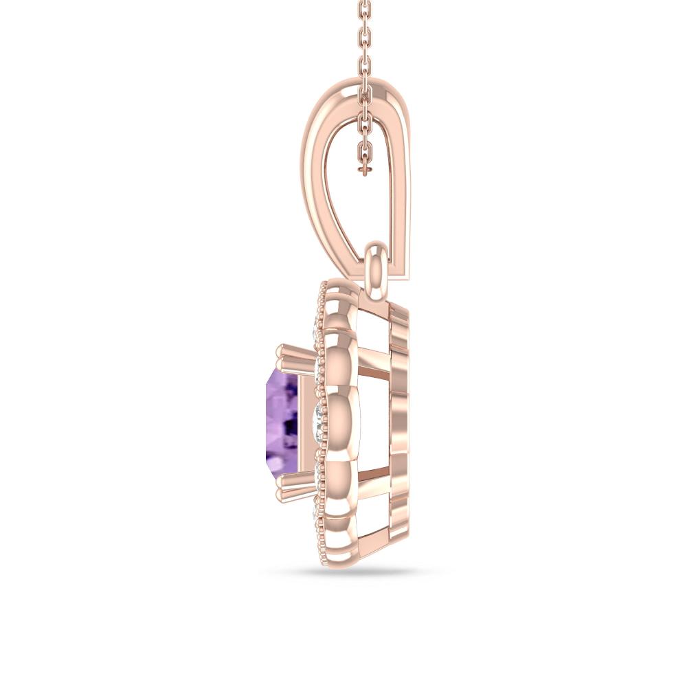 Rose Gold - Amethyst