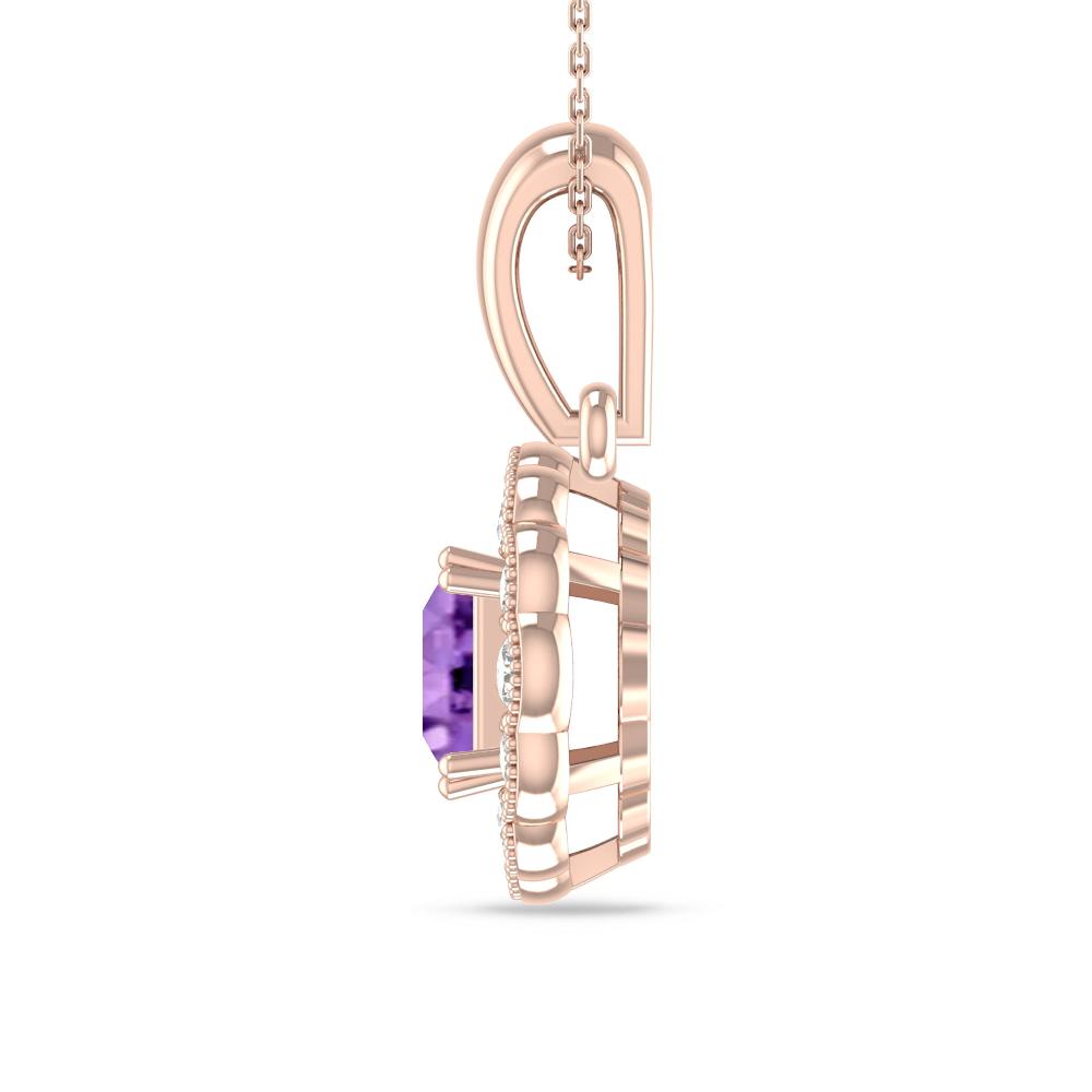 Rose Gold - Amethyst