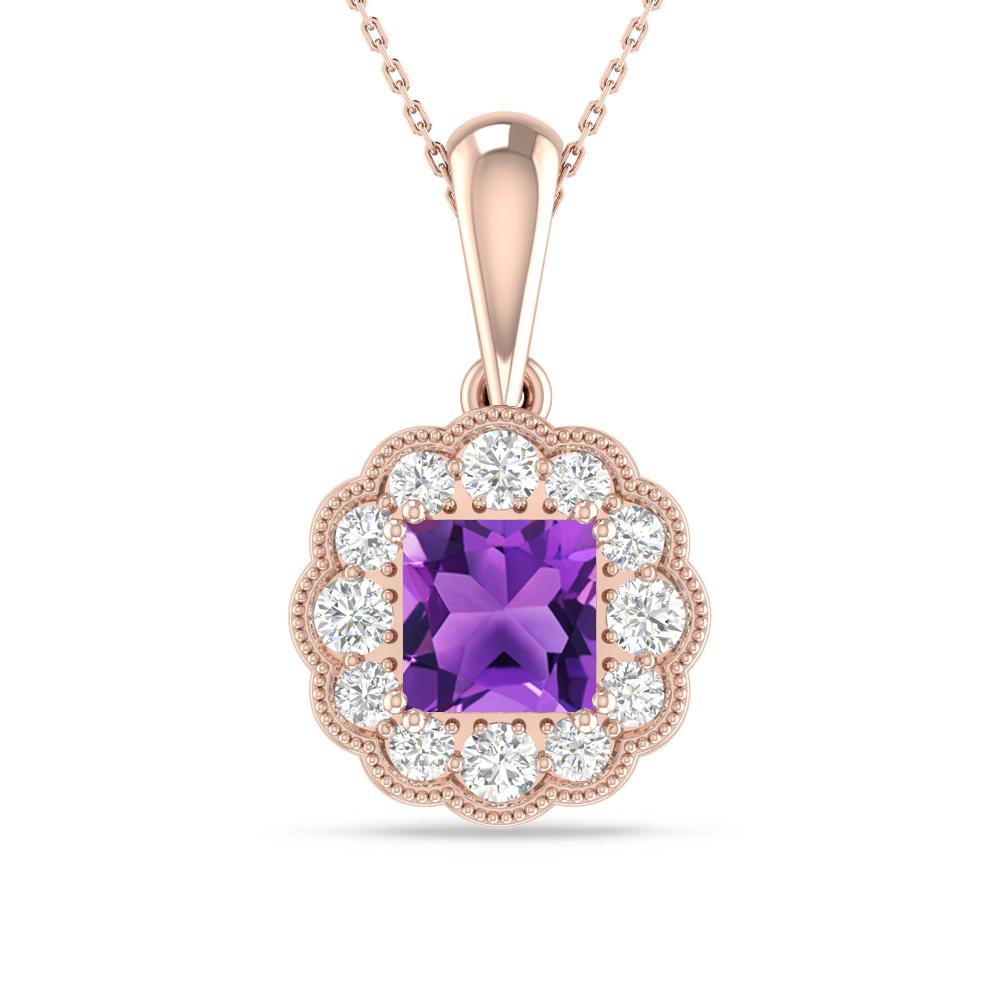 Rose Gold - Amethyst