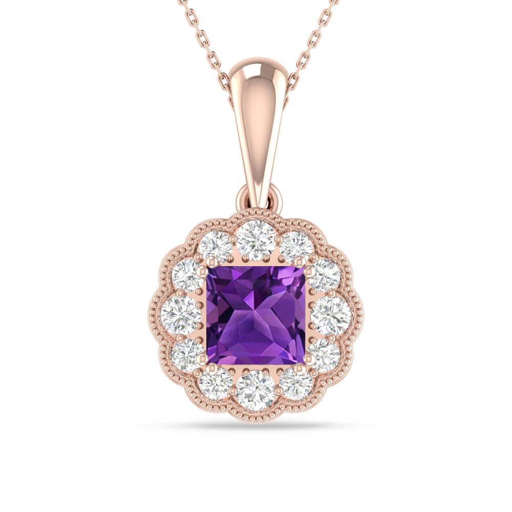 Rose Gold - Amethyst