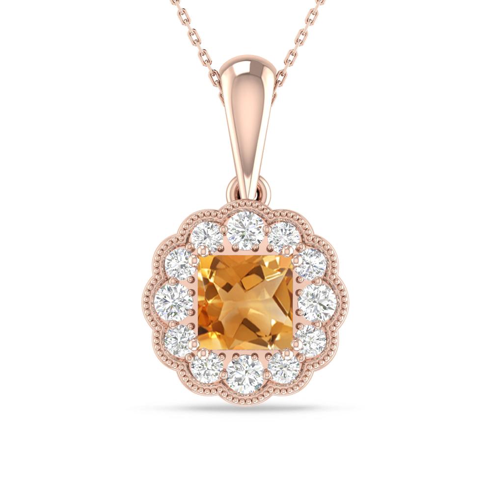Rose Gold - Citrine