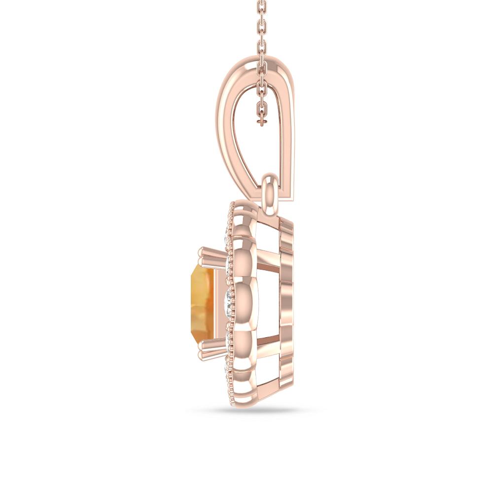 Rose Gold - Citrine