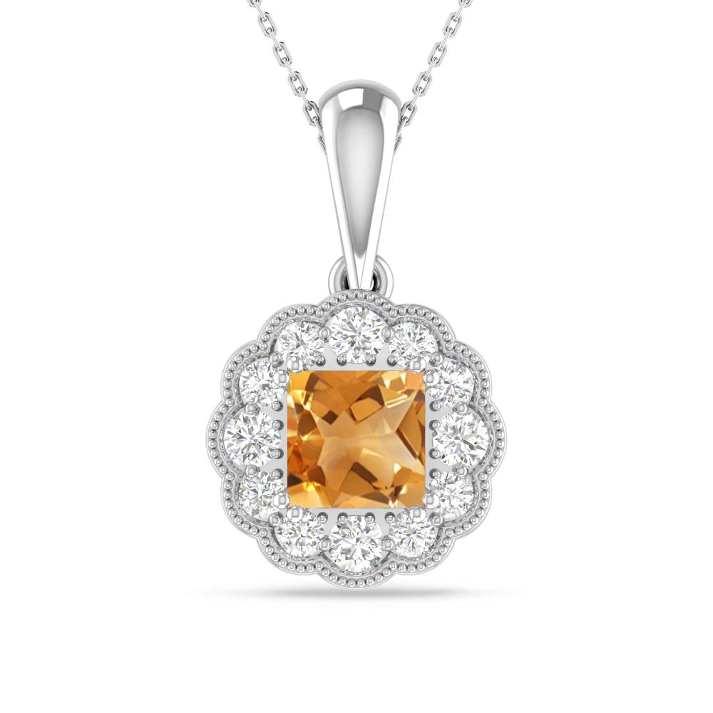 White Gold - Citrine