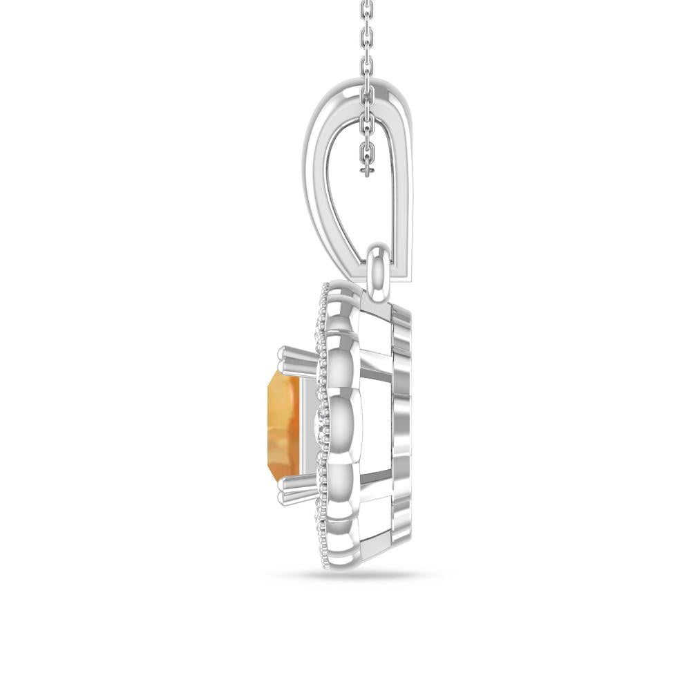 White Gold - Citrine