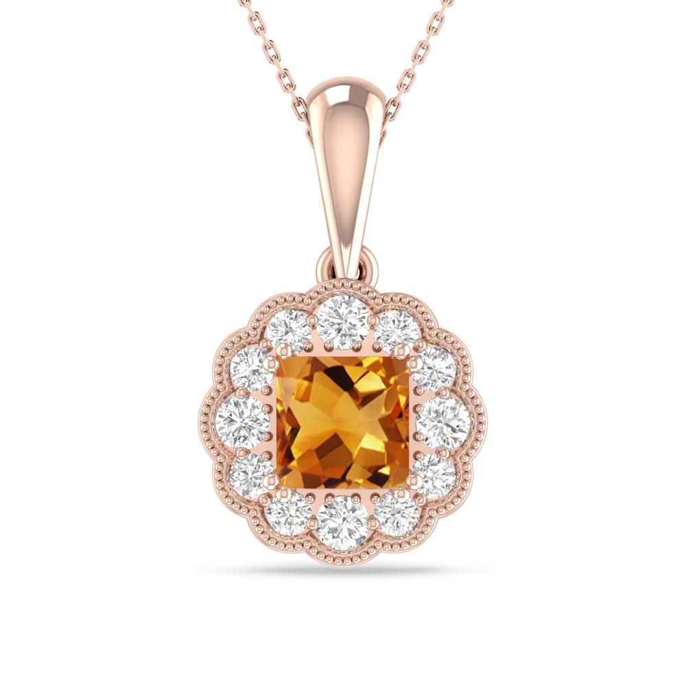 Rose Gold - Citrine