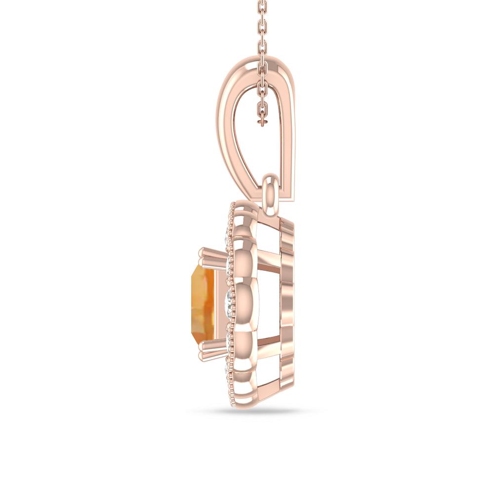 Rose Gold - Citrine