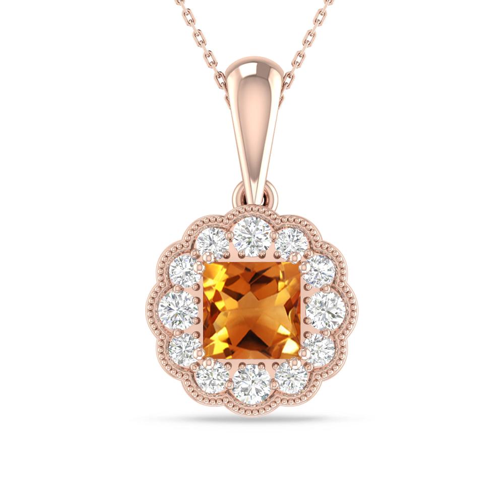 Rose Gold - Citrine
