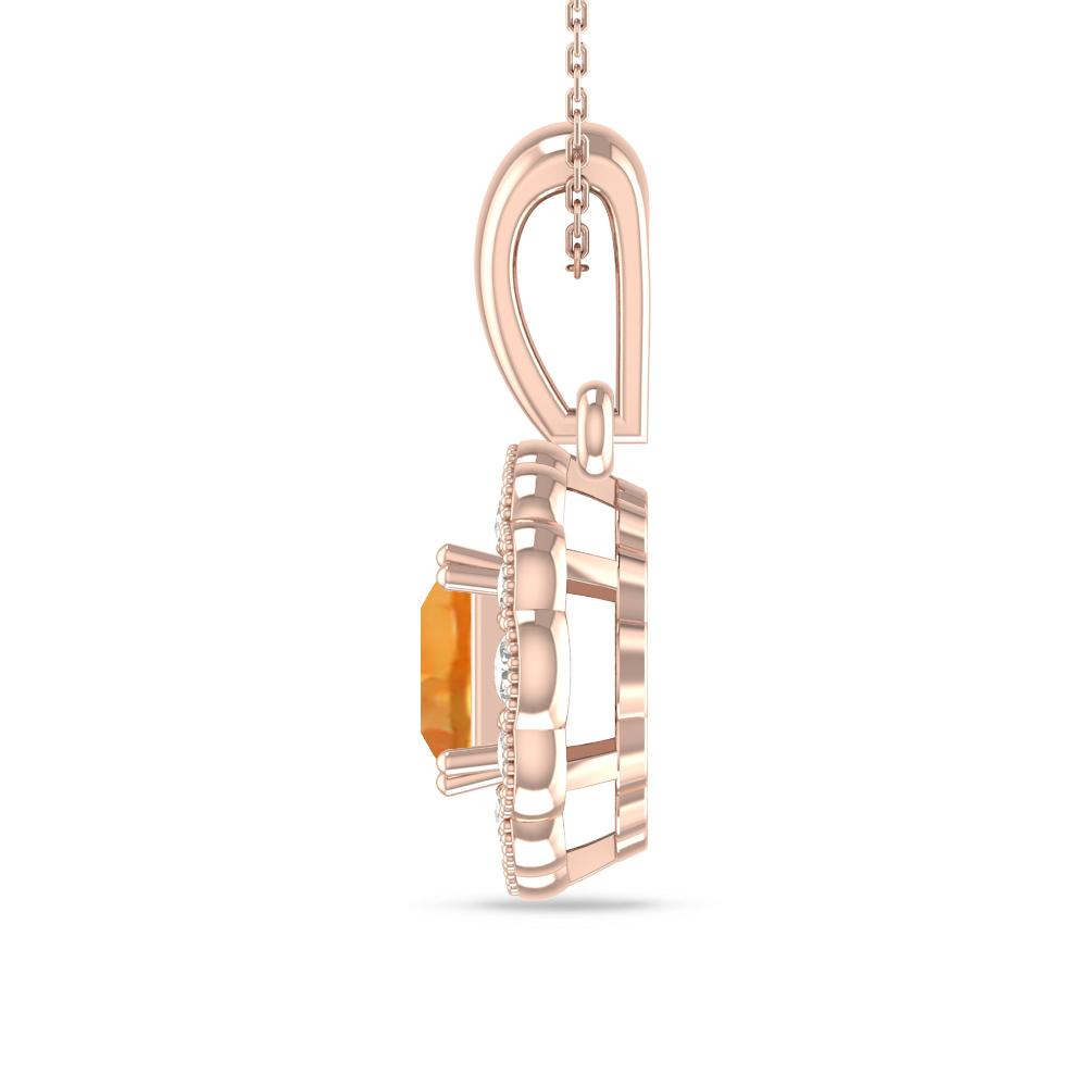 Rose Gold - Citrine