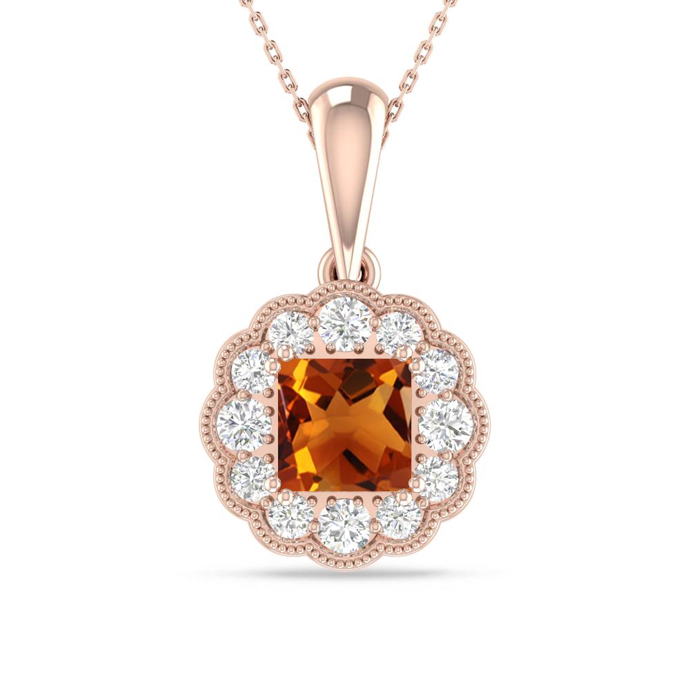 Rose Gold - Citrine