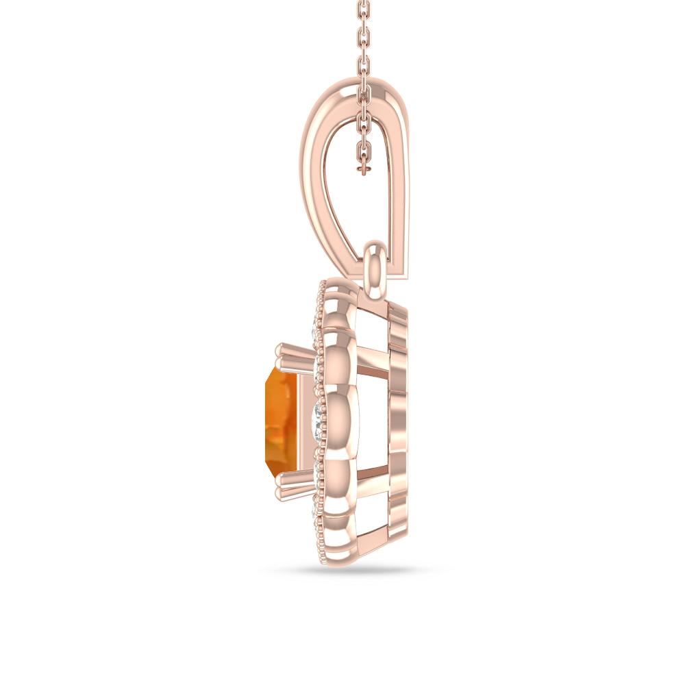 Rose Gold - Citrine