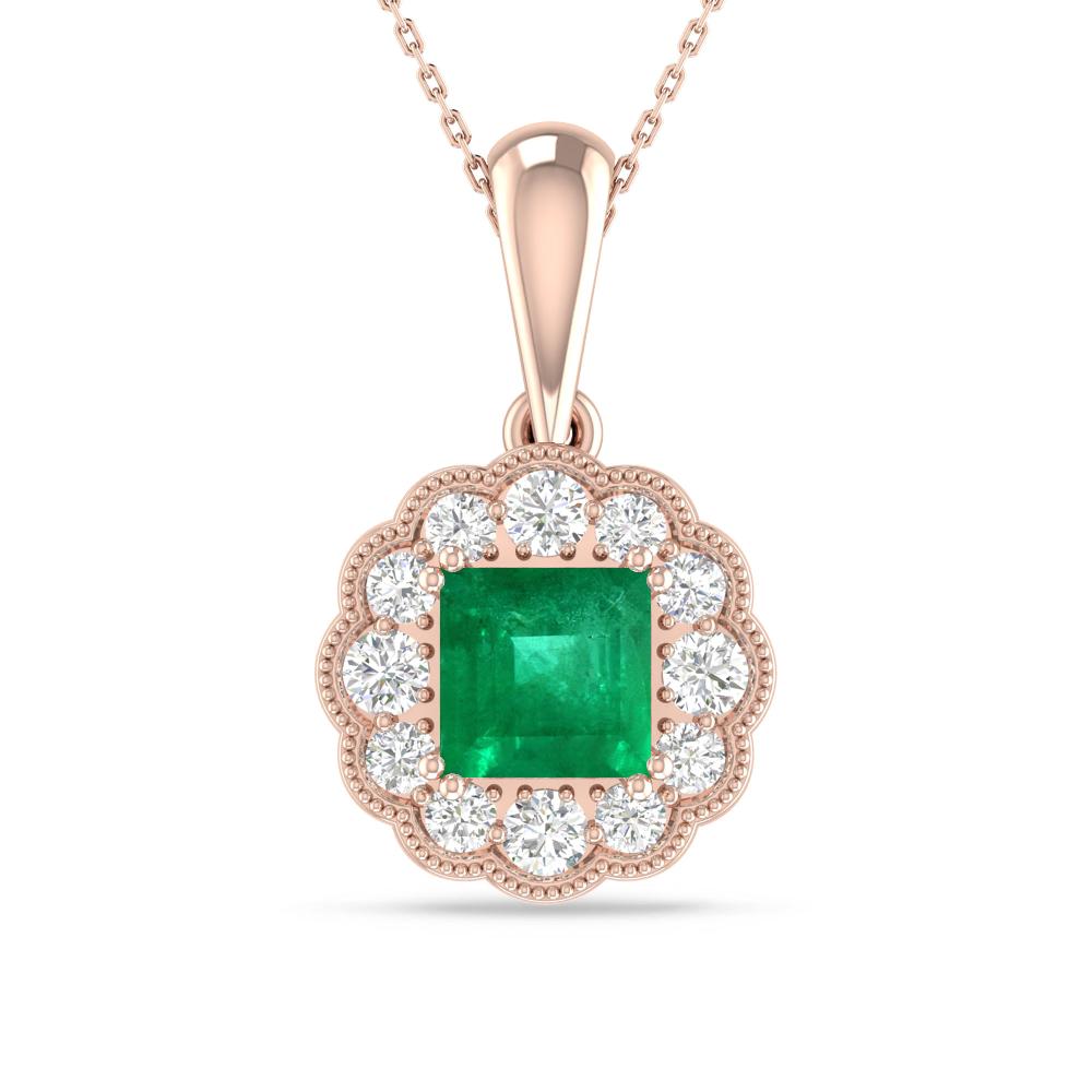 Rose Gold - Emerald