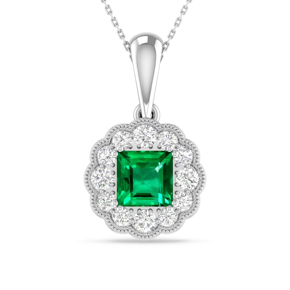 White Gold - Emerald