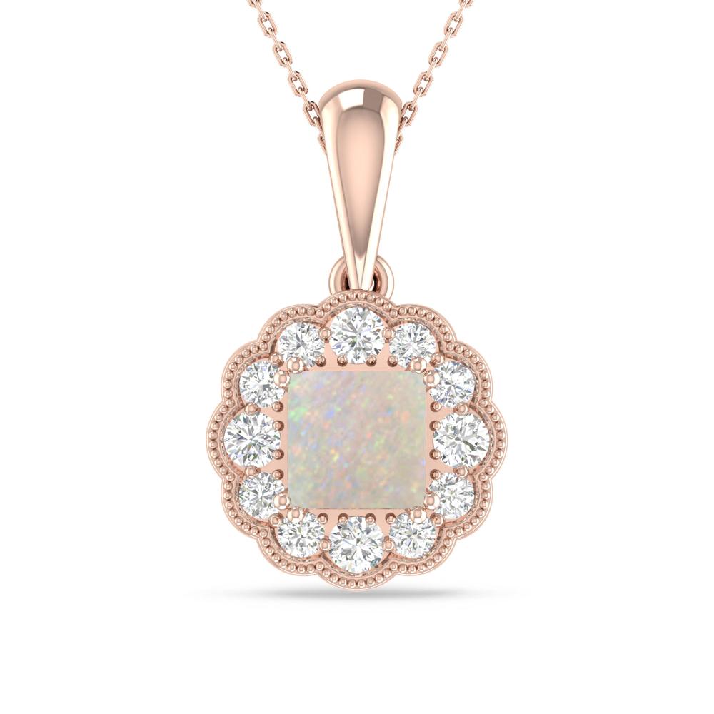Rose Gold - Opal
