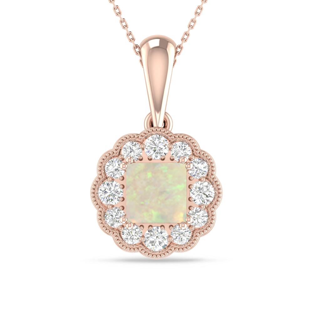 Rose Gold - Opal