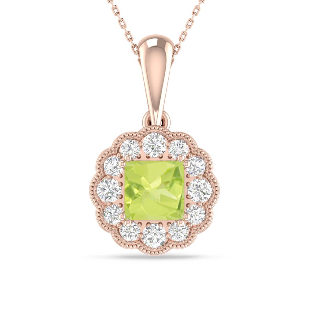 Rose Gold - Peridot