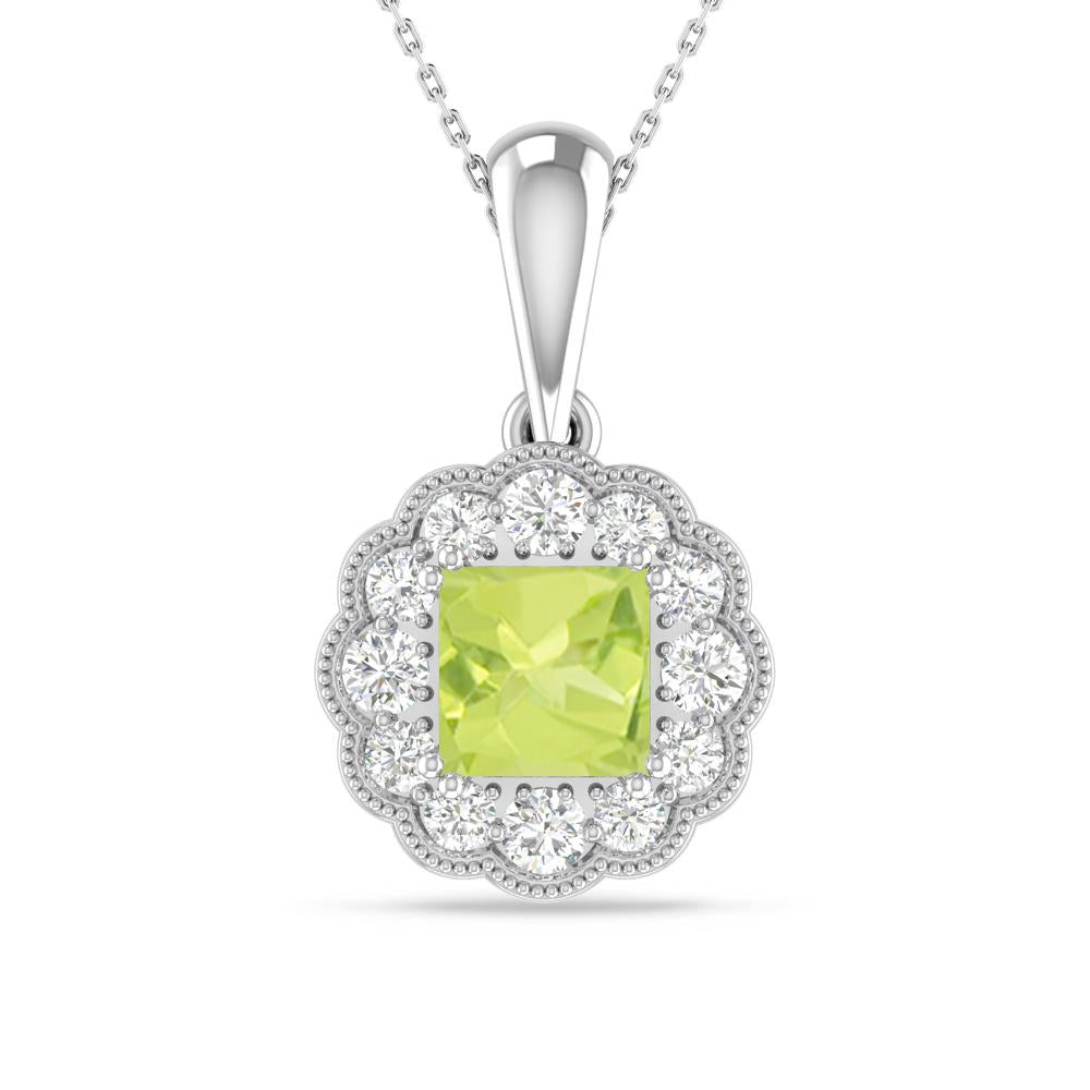 White Gold - Peridot