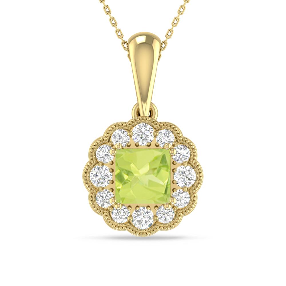 Yellow Gold - Peridot