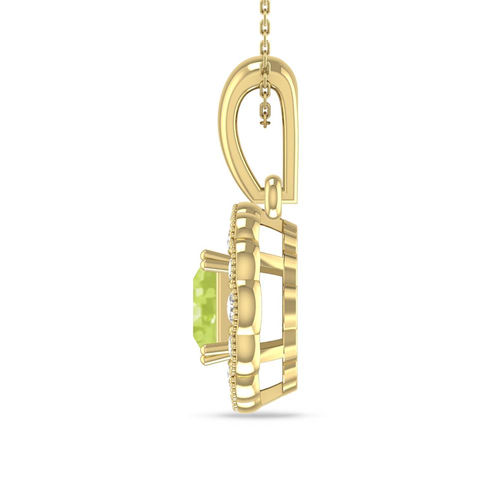 Yellow Gold - Peridot