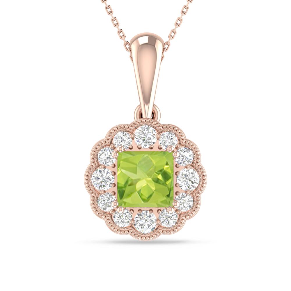 Rose Gold - Peridot
