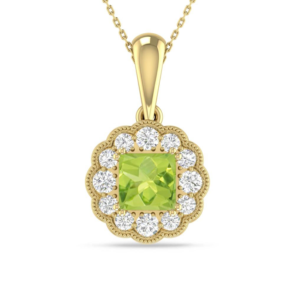 Yellow Gold - Peridot