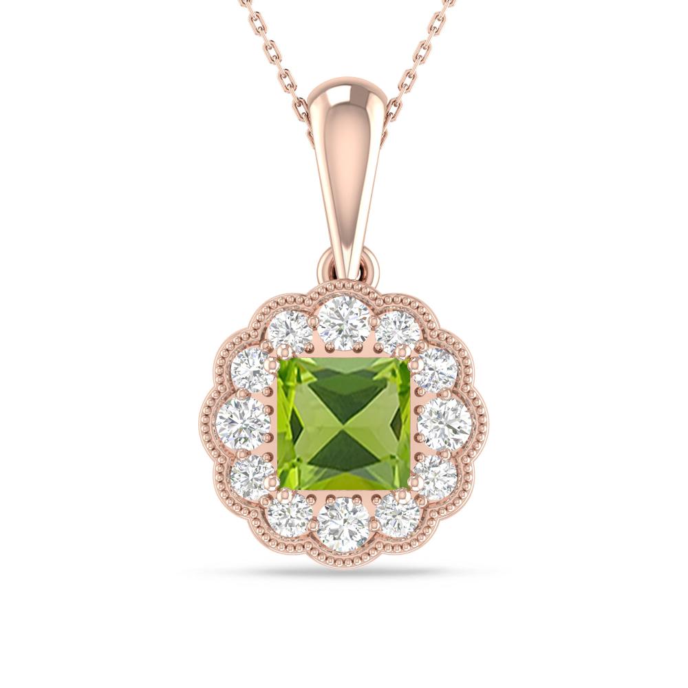 Rose Gold - Peridot