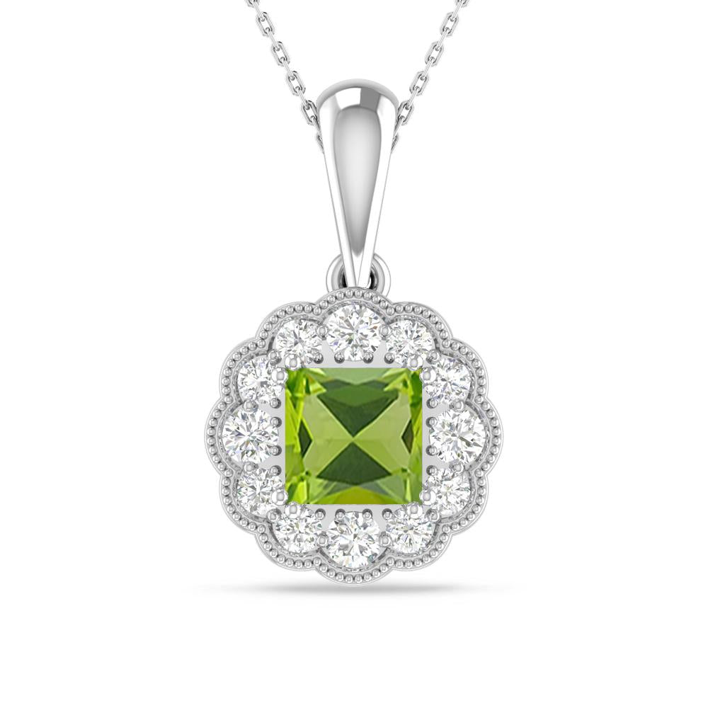 White Gold - Peridot