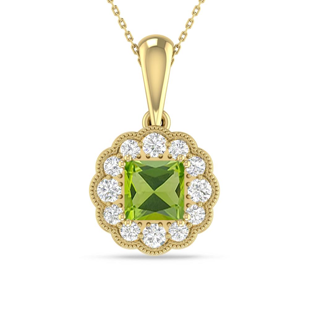 Yellow Gold - Peridot