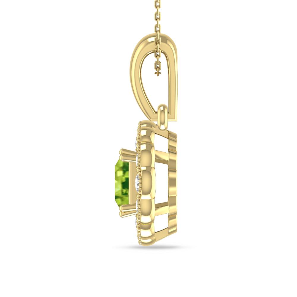 Yellow Gold - Peridot