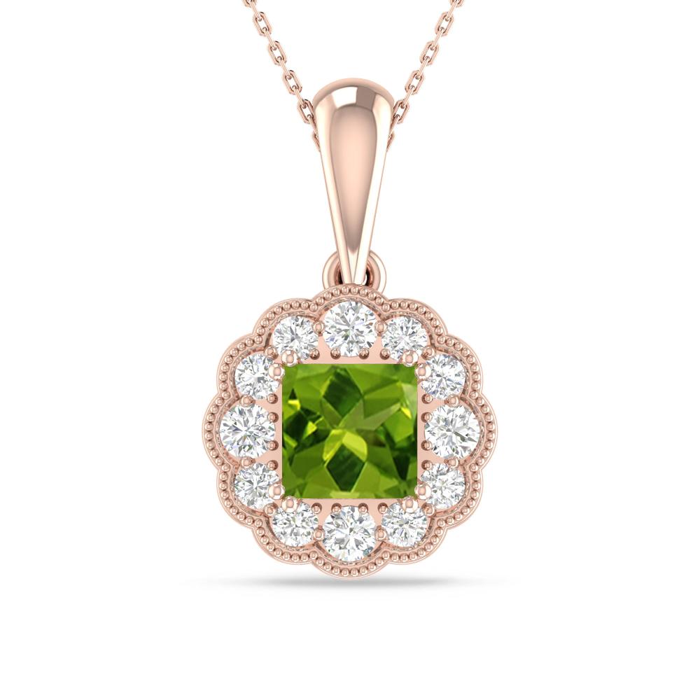Rose Gold - Peridot