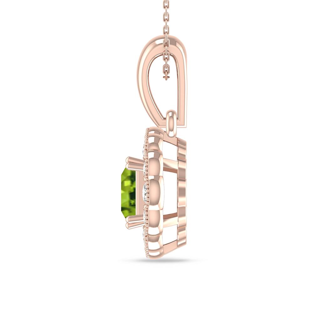 Rose Gold - Peridot