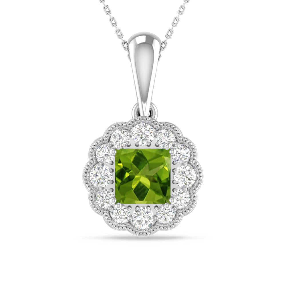 White Gold - Peridot