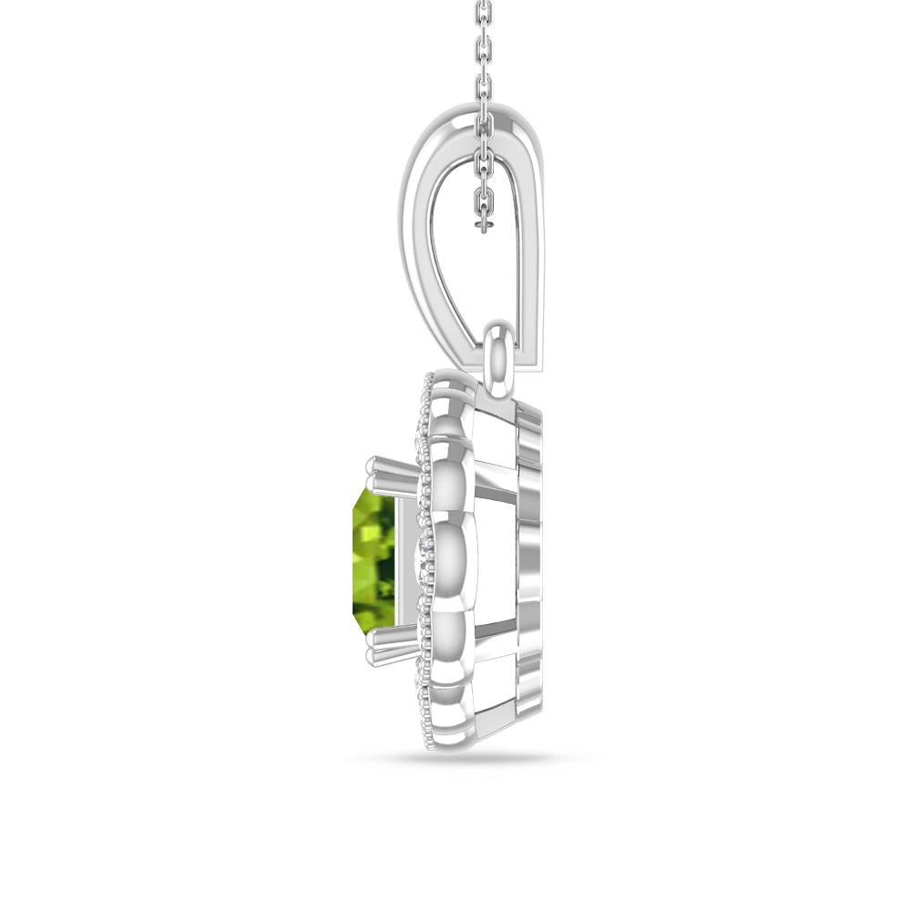 White Gold - Peridot