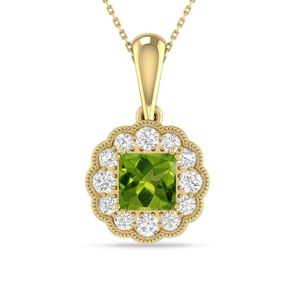 Yellow Gold - Peridot