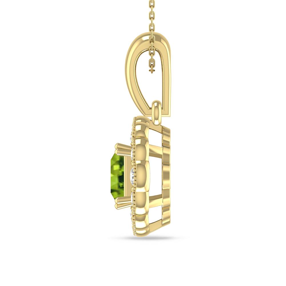 Yellow Gold - Peridot
