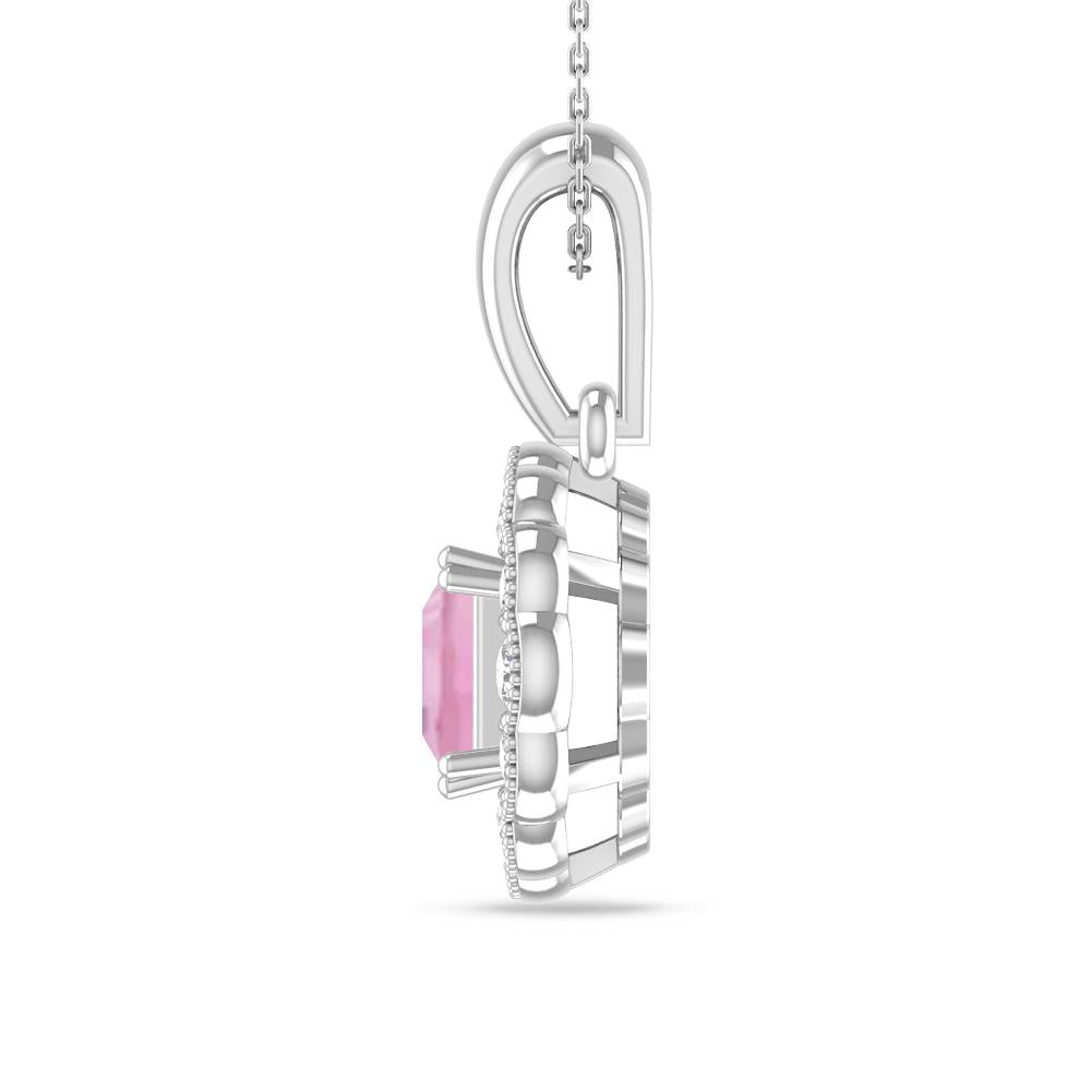 White Gold - Pink Tourmaline