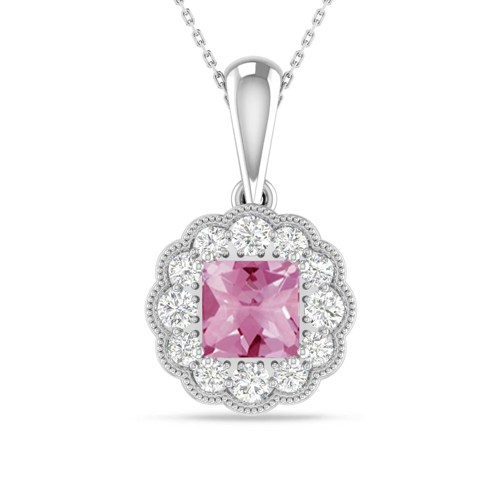 White Gold - Pink Tourmaline