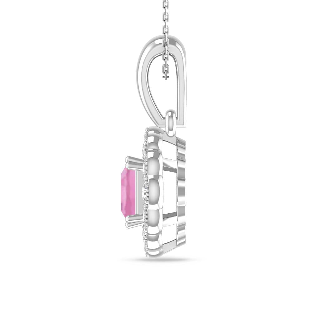 White Gold - Pink Tourmaline