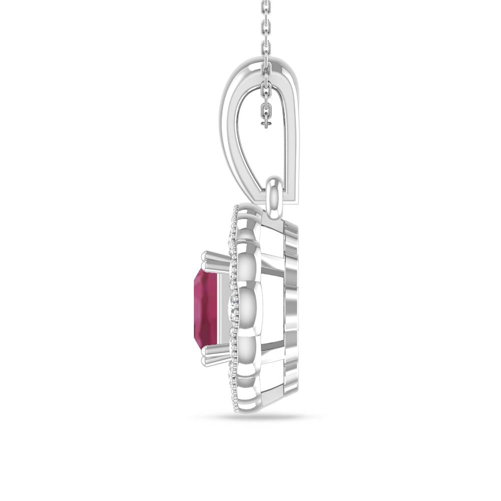 White Gold - Pink Tourmaline