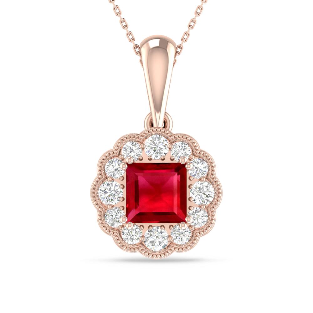 Rose Gold - Ruby