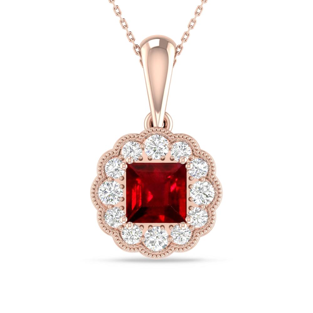 Rose Gold - Ruby