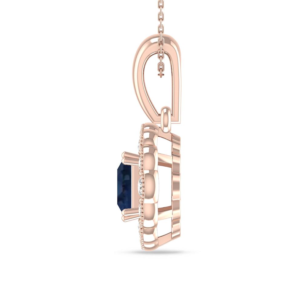 Rose Gold - Sapphire