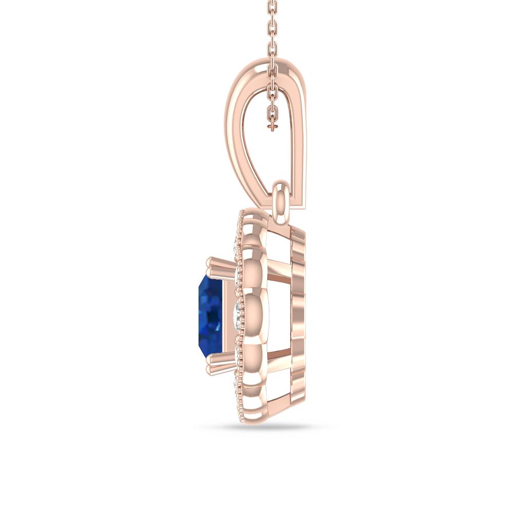 Rose Gold - Sapphire