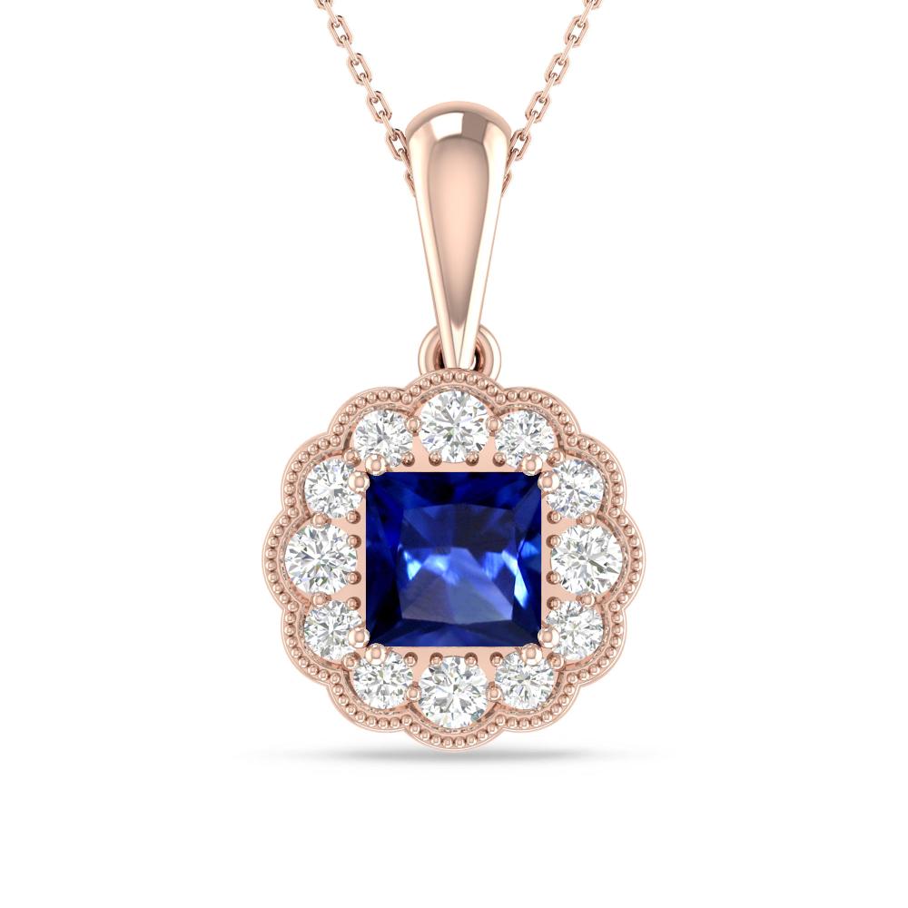 Rose Gold - Sapphire