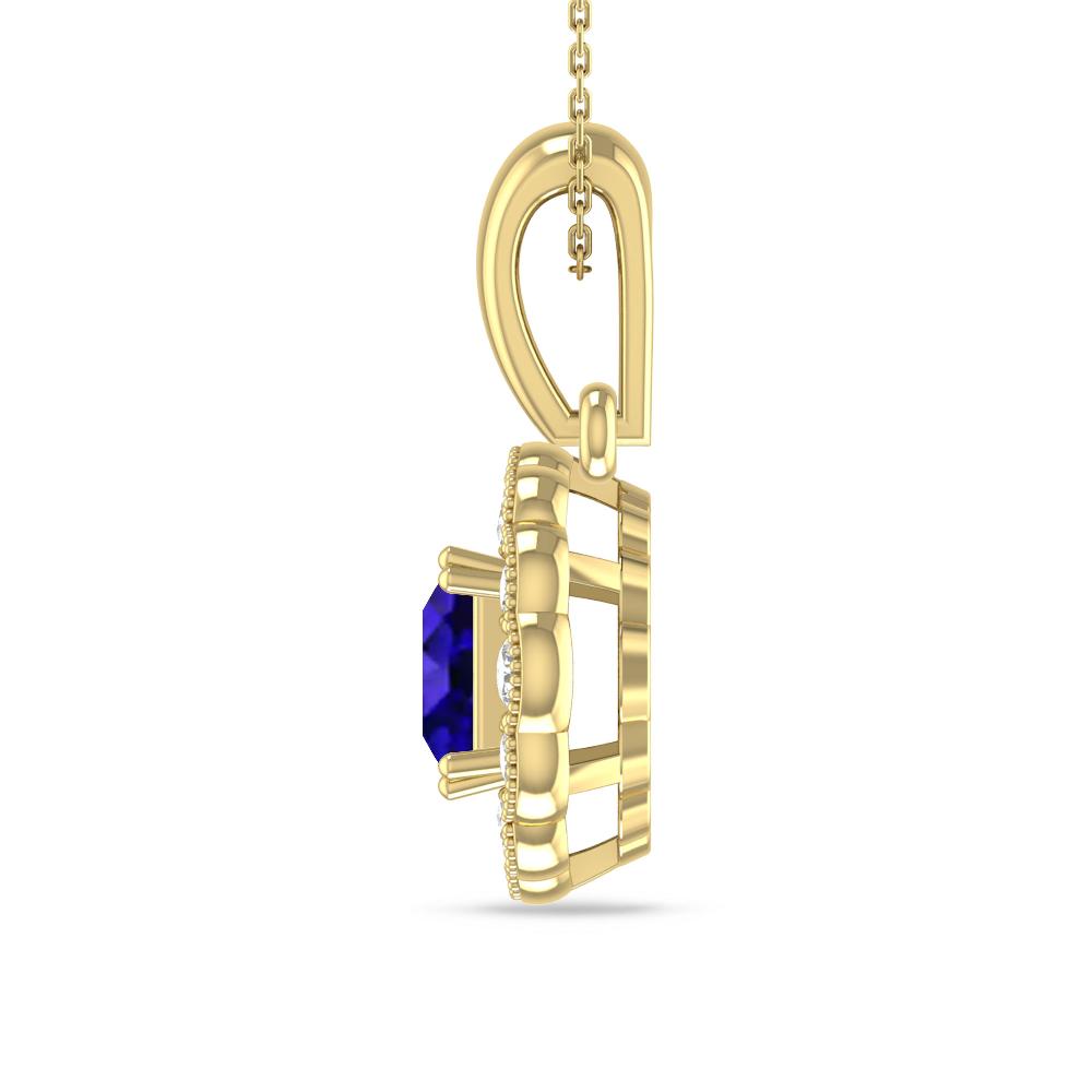 Yellow Gold - Tanzanite