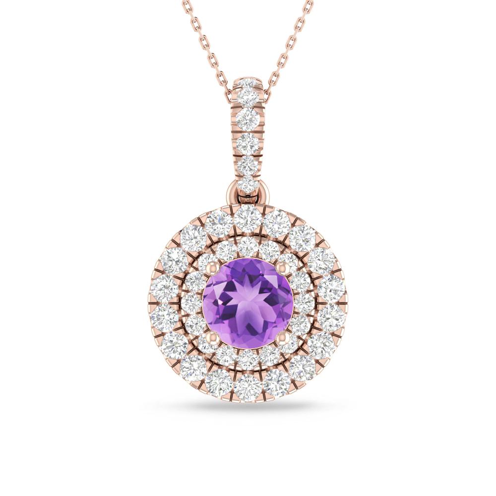 Rose Gold - Amethyst