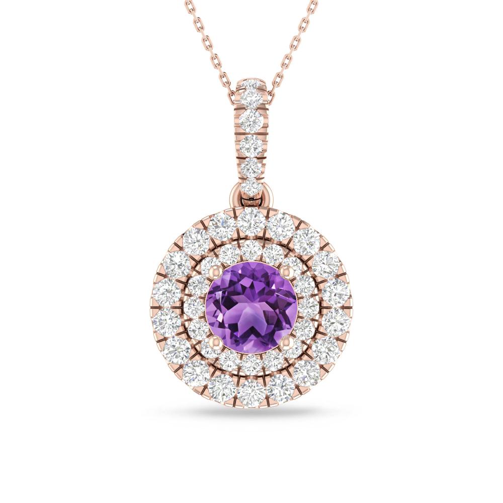 Rose Gold - Amethyst