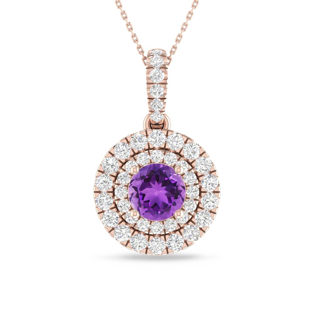 Rose Gold - Amethyst