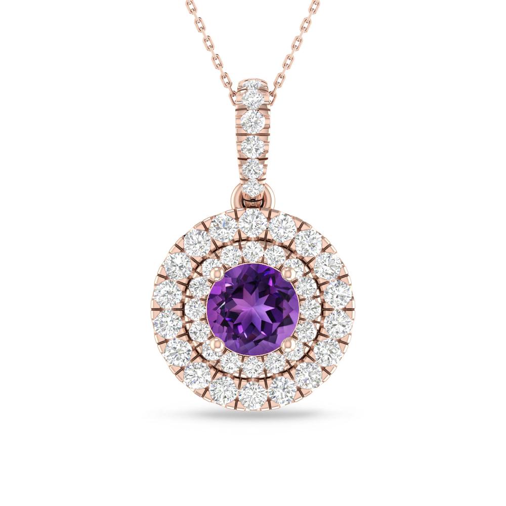 Rose Gold - Amethyst