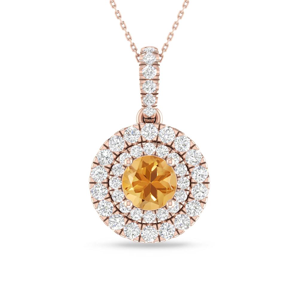 Rose Gold - Citrine