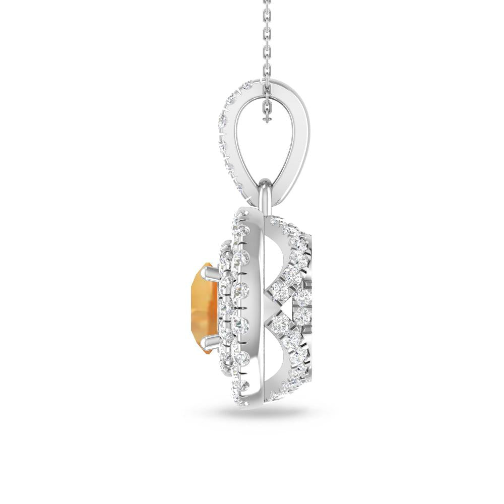 White Gold - Citrine